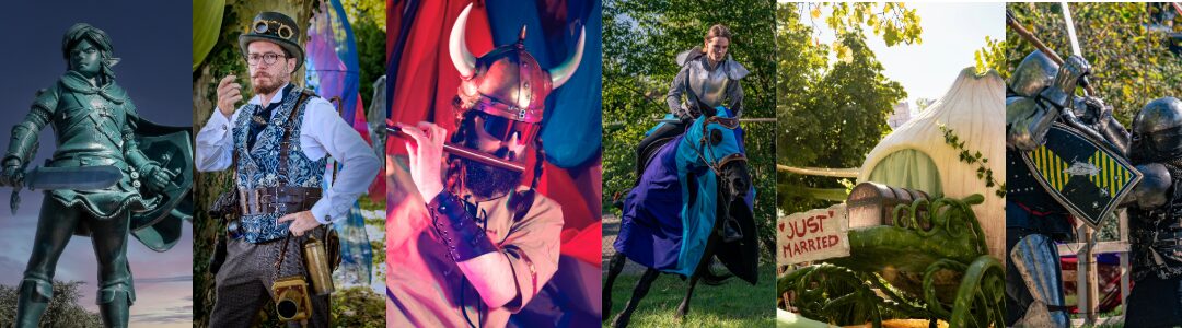 Chevaliers, artisans et animations en plein air à Fort Fort Lointain
